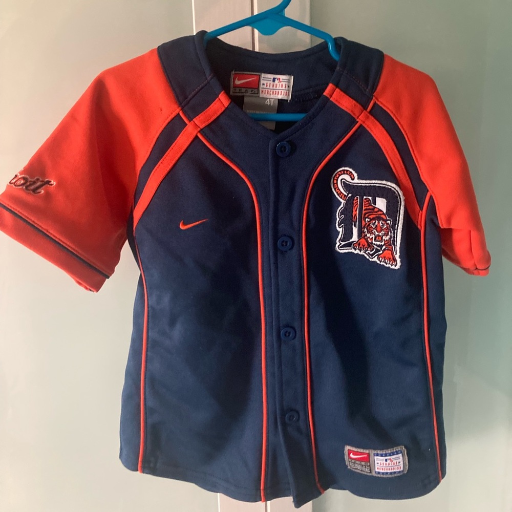 4t Detroit Tigers Jersey kids